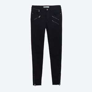 Zara Size 6 Powerstretch Biker Jeans